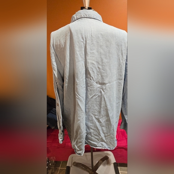 Chambray Button Down - Picture 2 of 3